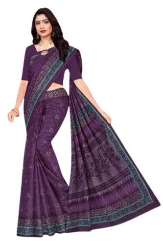 Cotton Formal Wear Sarees - Design: Standard