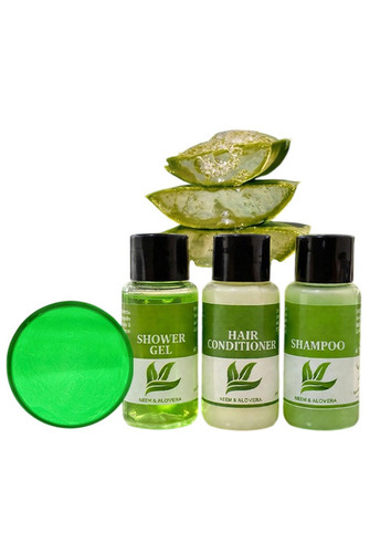 Neem & Aloe Vera Bathing Kit Bottles 35 Ml - Shelf Life: 2 Years