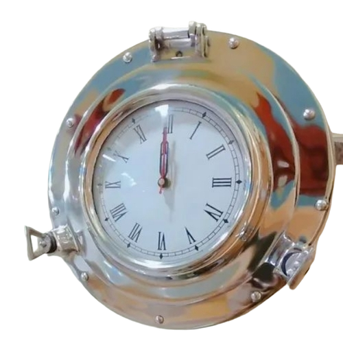 Aluminium Ship Clock