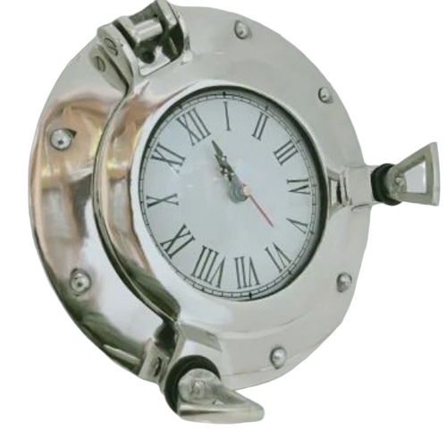 Brass Anchor Wall Clock