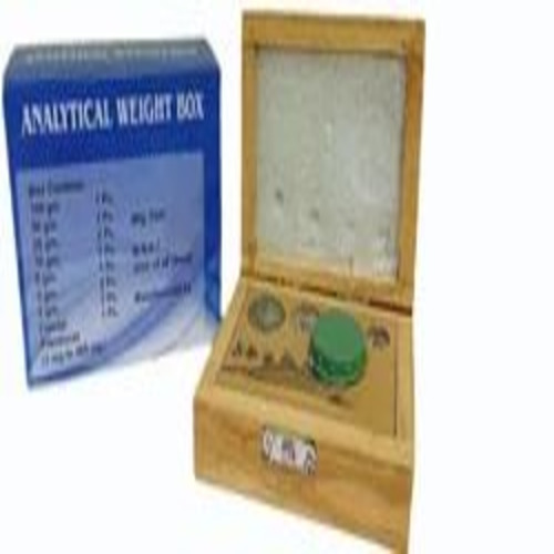Brass Analytical Weight Box