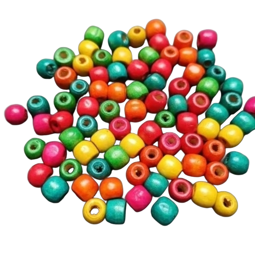 Multicolour Wooden Beads