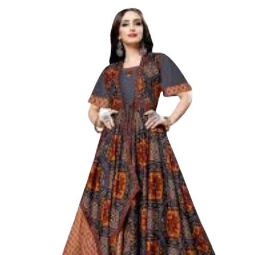 Printed Ladies Gown