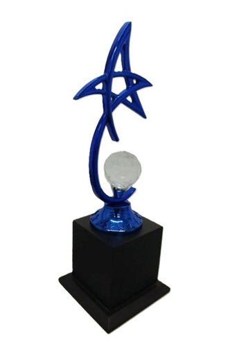 12 Inch Blue Star Awards Trophy