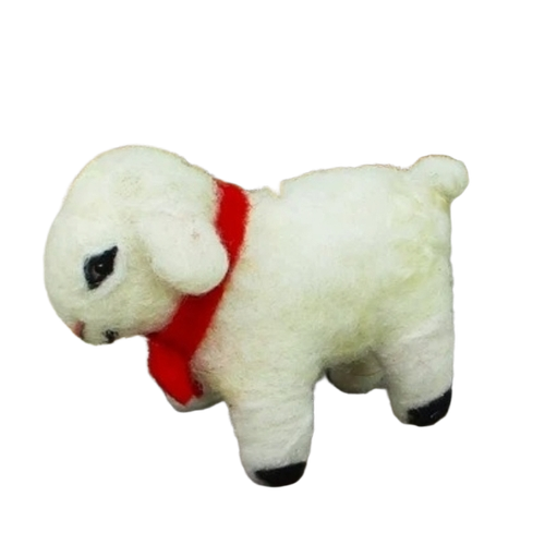 Christmas Felt Sheep Ornament