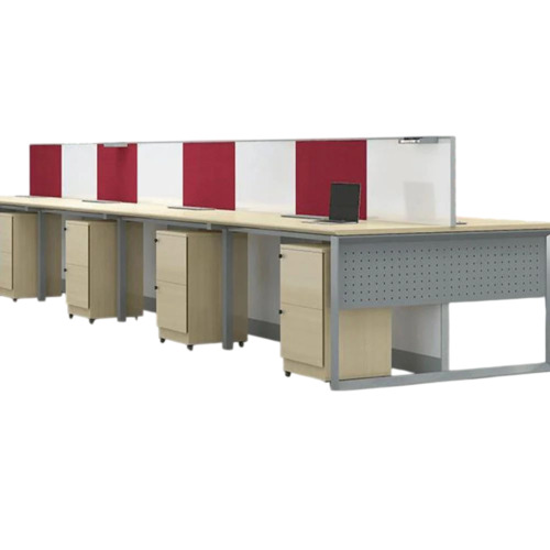 8 Person Office Workstation