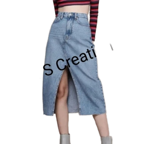 Blue Short Skirt