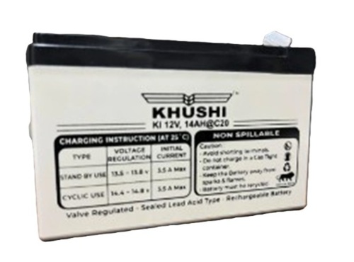 Khushi 12v 14ah Smf Battery
