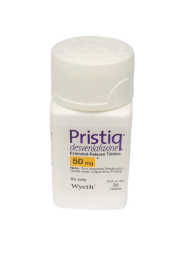Pristiq Desvenlafaxine 50Mg Tablets - Life Span: 2 Years