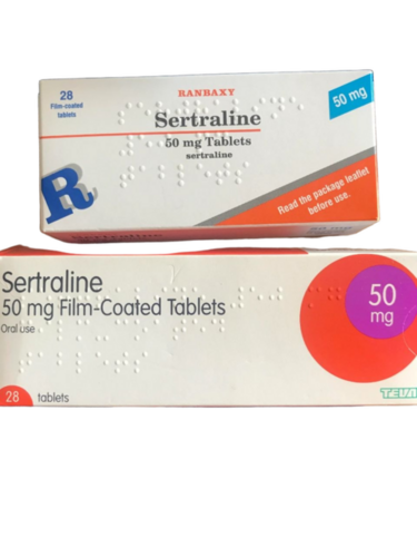 Sertraline 50Mg Tablets - Color: White
