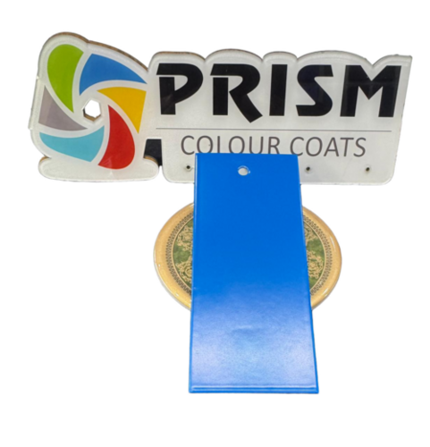 Blue Semi Glossy Finish Coating Powder - Type: Pure Polyester