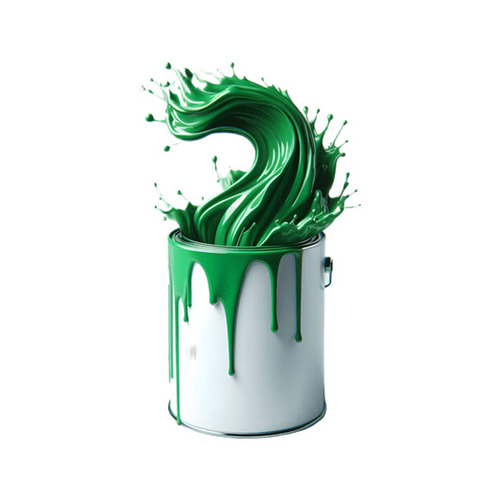 Green Textured Finish Paint
