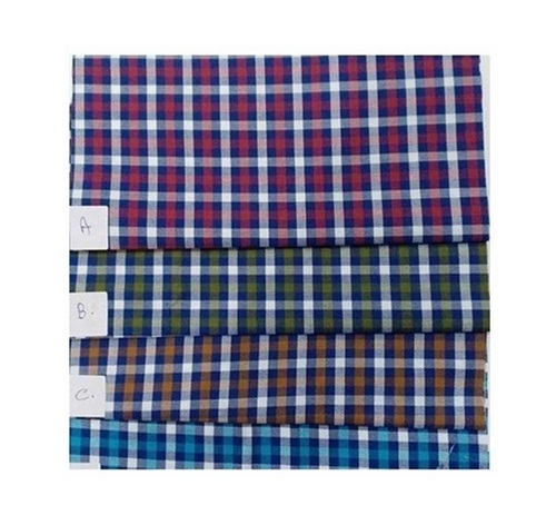 Checked Cotton Fabric