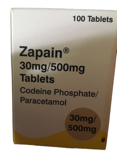 30Mg/500Mg Zapain Tablets - Ingredients: It Is Used To Treat Moderate To Severe Pain
