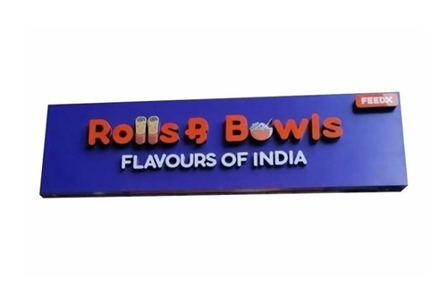 Advertising Glow Sign Board