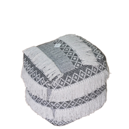 Handwoven Puff Stool