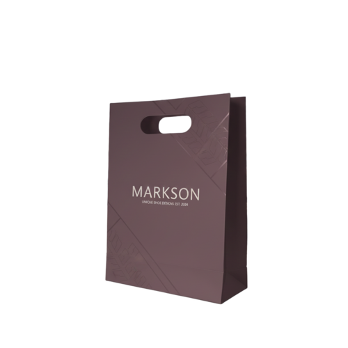 Multicolour Paper Bags With Die Cut Handle - Coating Type: Matt Or Gloss