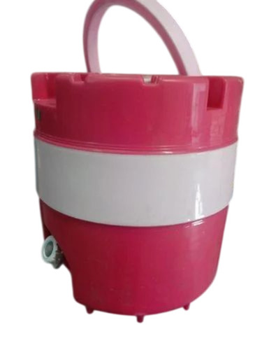 Plastic Drinking Water Camper - Plastic, 20 Liter, Cylindrical | Durable Fine Finished, Portable Industrial Use
