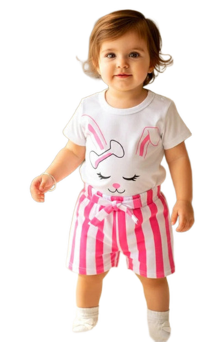 Casual Wear Girls Kids Dress - Color: Customer Choice