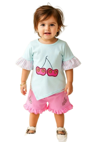 Kids Girls Top Pant Set, 3 To 4 Years - Color: Customer Choice