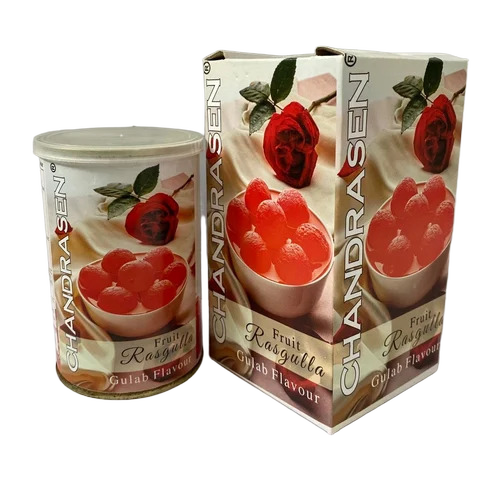 500Gm Chandrasen Gulab Flavour Fruit Rasgulla - Feature: Ready To Eat