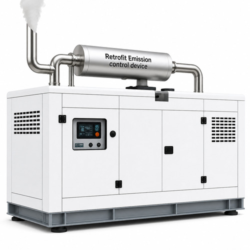 Retrofit Emission Control Device for DG Set