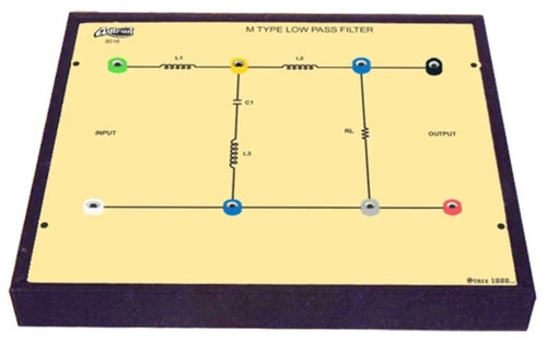 Constant M Type Low Pass Filter Trainer