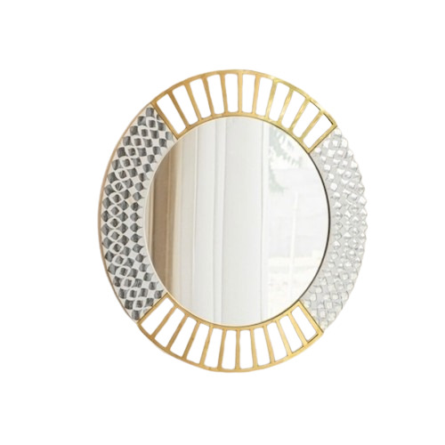 Golden Wall Mirror