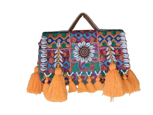 Handmade Embroidery Patch Work Banjara Bags - Color: Assorted
