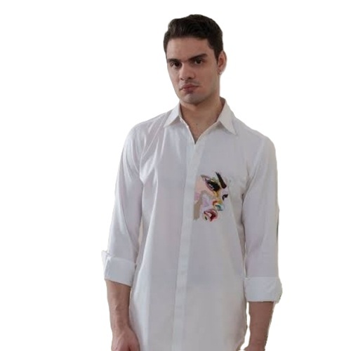Mens Embroidery Shirt