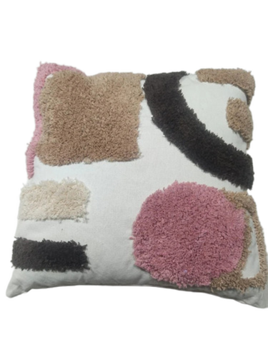 Tufted Cotton Cushion Cover - Color: Custom