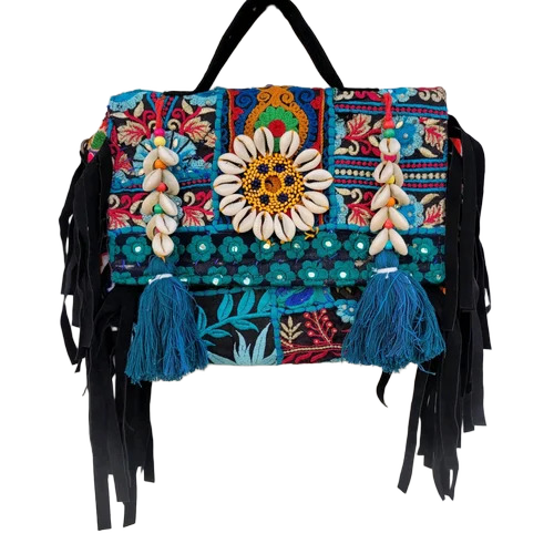 Vintage Banjara Siling Bags - Color: Assorted