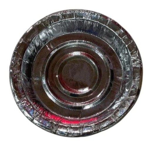 6 Inch Silver Paper Plate