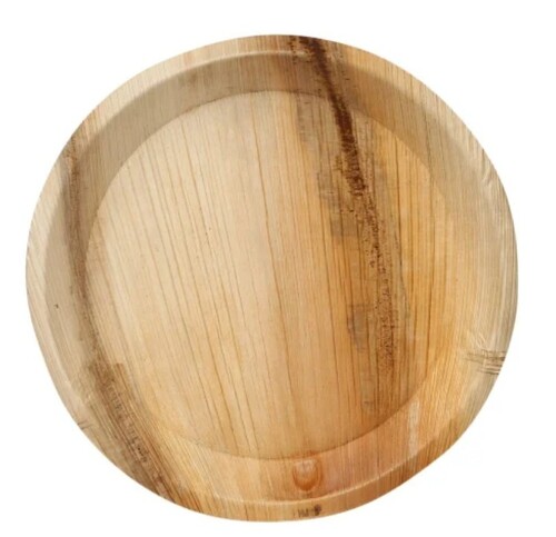 8 Inch Area Leaf Round Plate