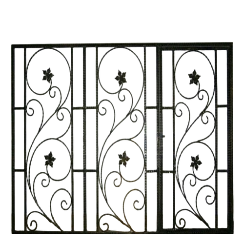Modern Wrought Iron Window Grill