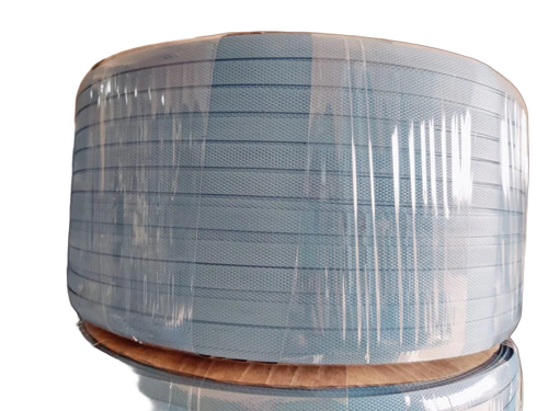 Embossed 12mm Light Blue PP Box Strapping Roll For Packaging - Tear Resistant, Flexible, Moisture Resistant, Excellent Grip