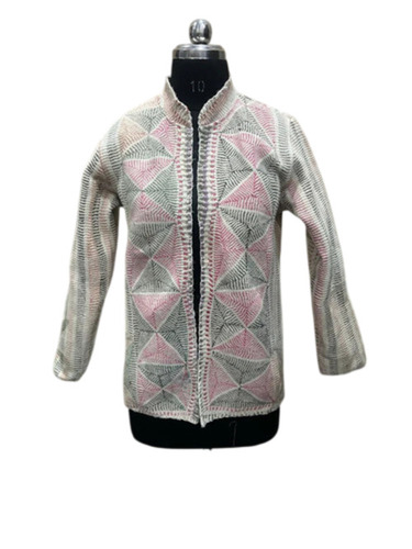 Ladies Zillion Kantha Jacket - Color: Multicolor