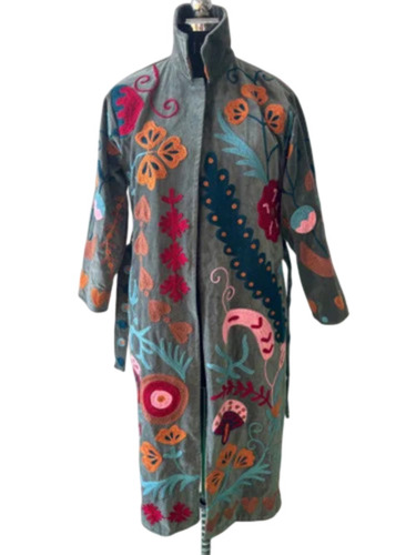 Long Size Embroidery Ladies Jackets - Color: Multicolor