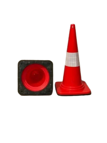 Rubber Traffic Cone - Feature: Flexible