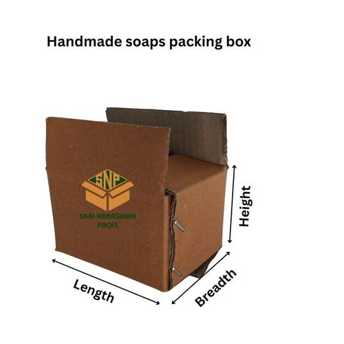 Handmade Soaps Packing Corrugated Box - Finishing: Matte Lamination