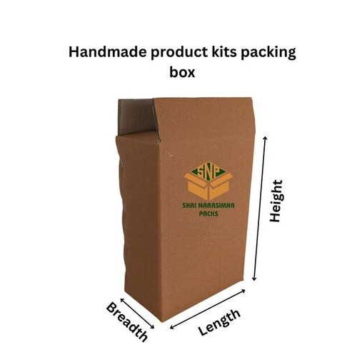 Shampoo And Conditioner Bottles Packing Corrugated Box - Color: White/ Brown
