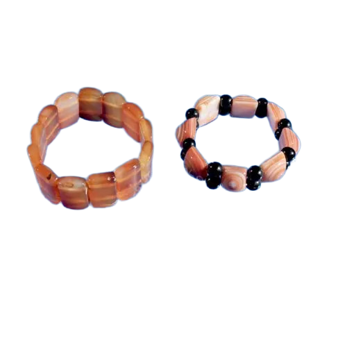 Carnelian Stone Bracelet - Feature: Smooth Finish