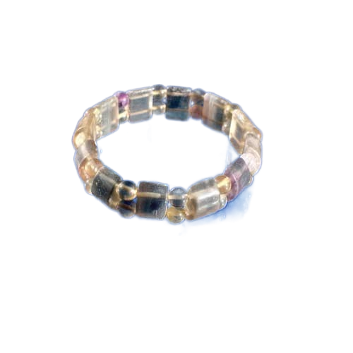 Fluorite Stone Bracelet - Feature: Attractive Shine