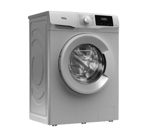 Fully Automatic Front Load Washing Machine - Color: Silver