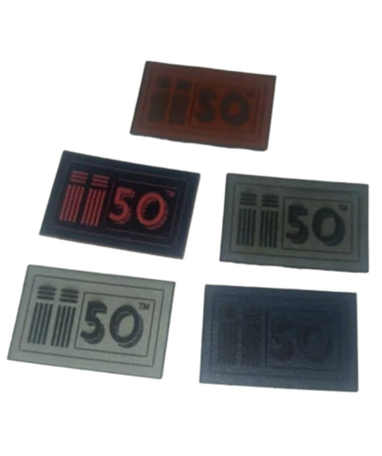 Multicolor Garment Label, 2.25 X 3.25 Inch - Coating Type: Matte