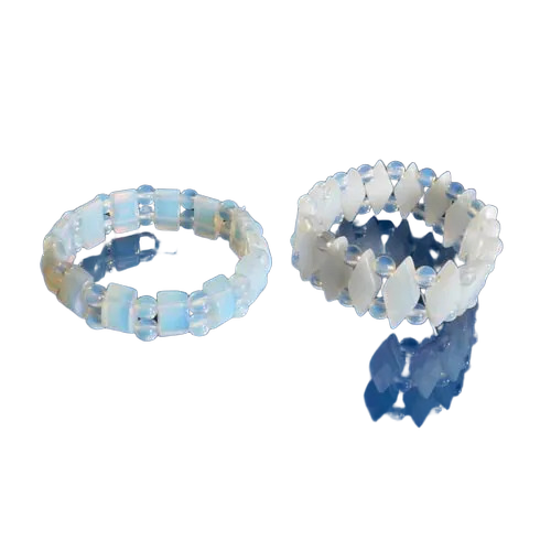 Opal Stone Bracelet - Feature: Elegant Design