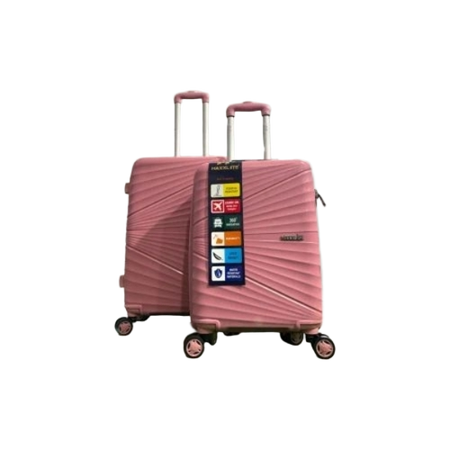 Pink Handmade Trolley Bag