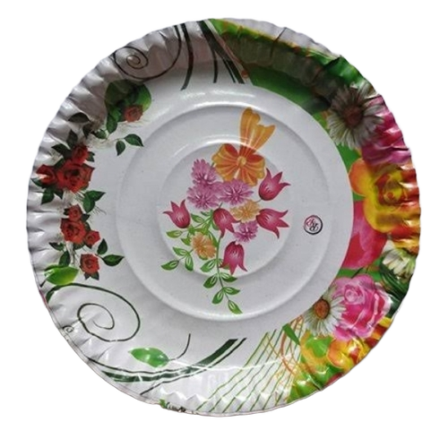Colorfull Paper Plate