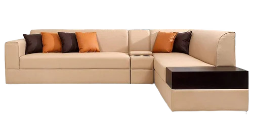 Wooden 7 Seater L Shape Sofa Set