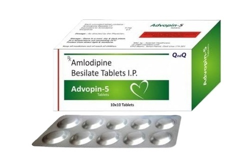 Amlodipine Besylate Tablets Ip 5 Mg